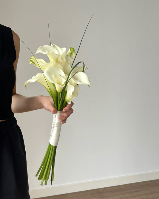 Calla Lily Korean Style Bridal Bouquet