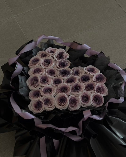 乌梅子酱爱心花束