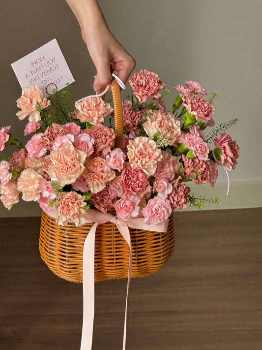 Basket of Carnation