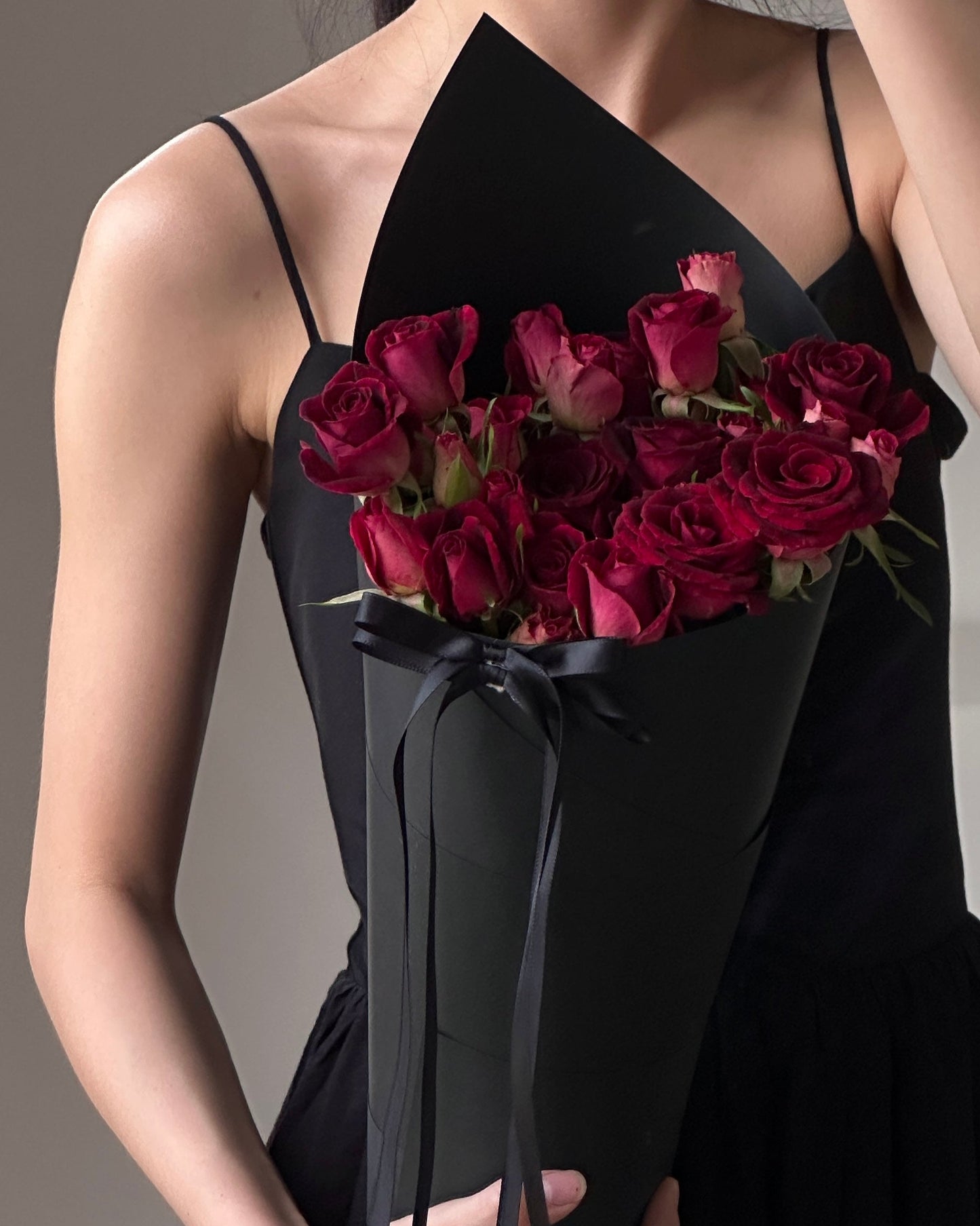 Mini Rose Ice Cream Cone