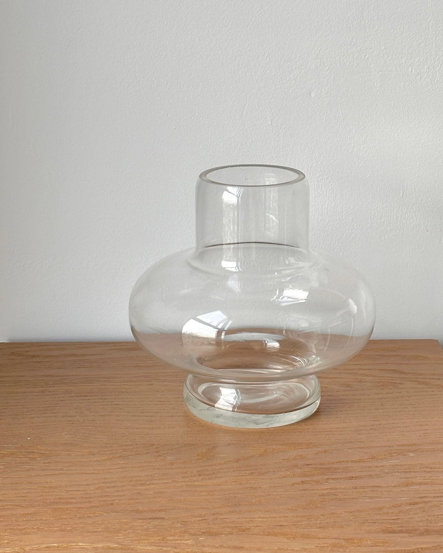 Clear Lantern Vase