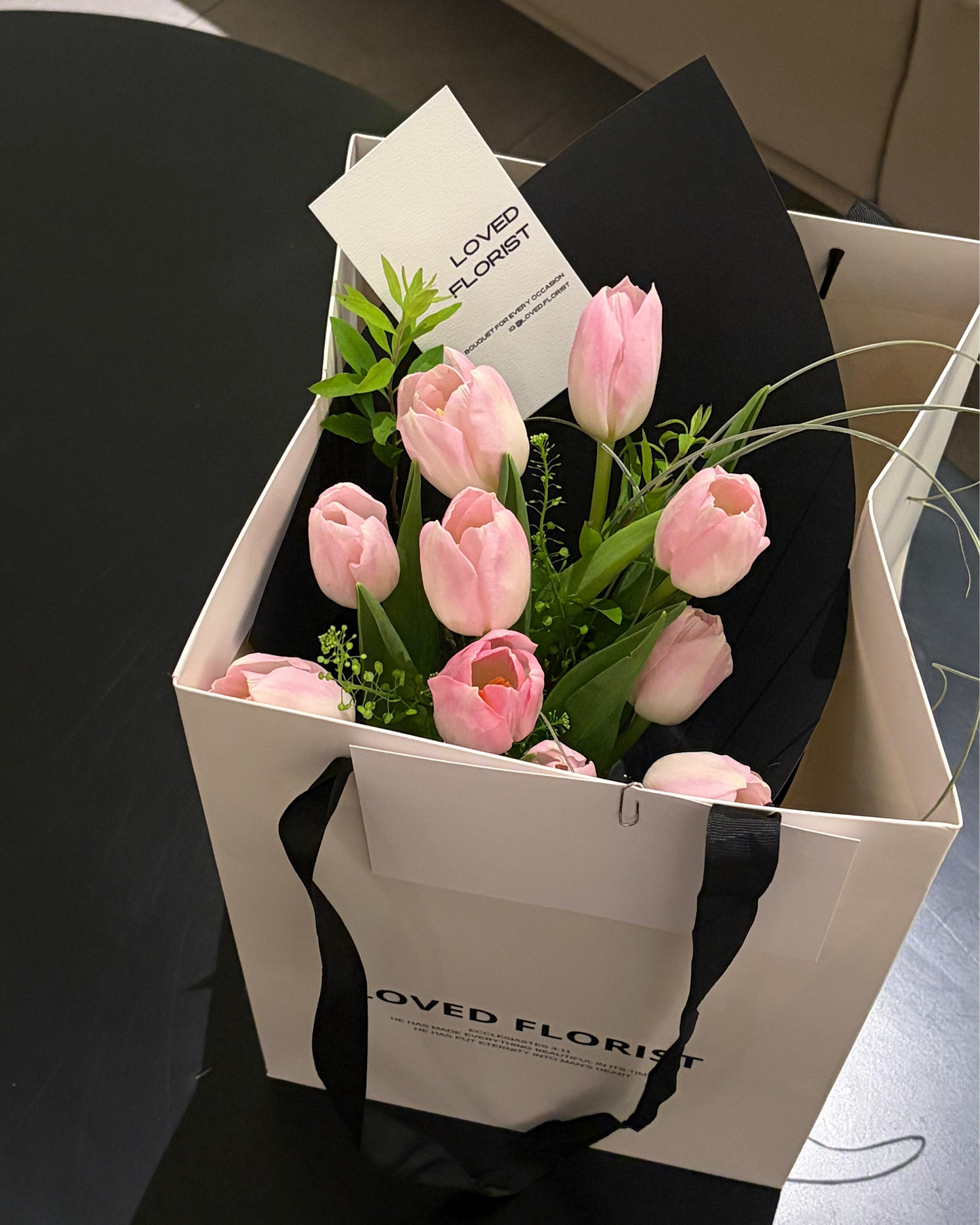 Pink Holland Tulips