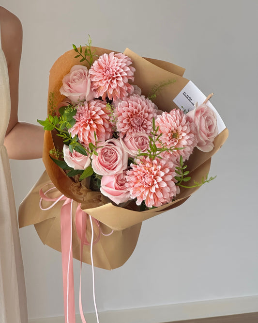 Dahlia Rose Bouquet