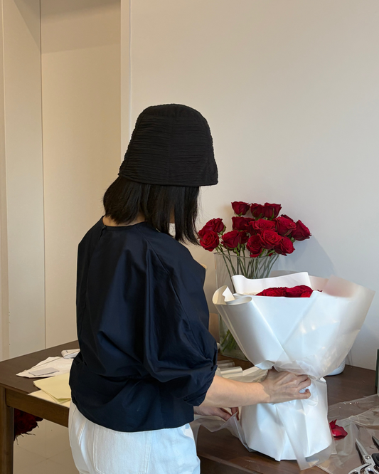 Bouquet Wrapping Made By You, For Someone You Love 为爱的人包一束花
