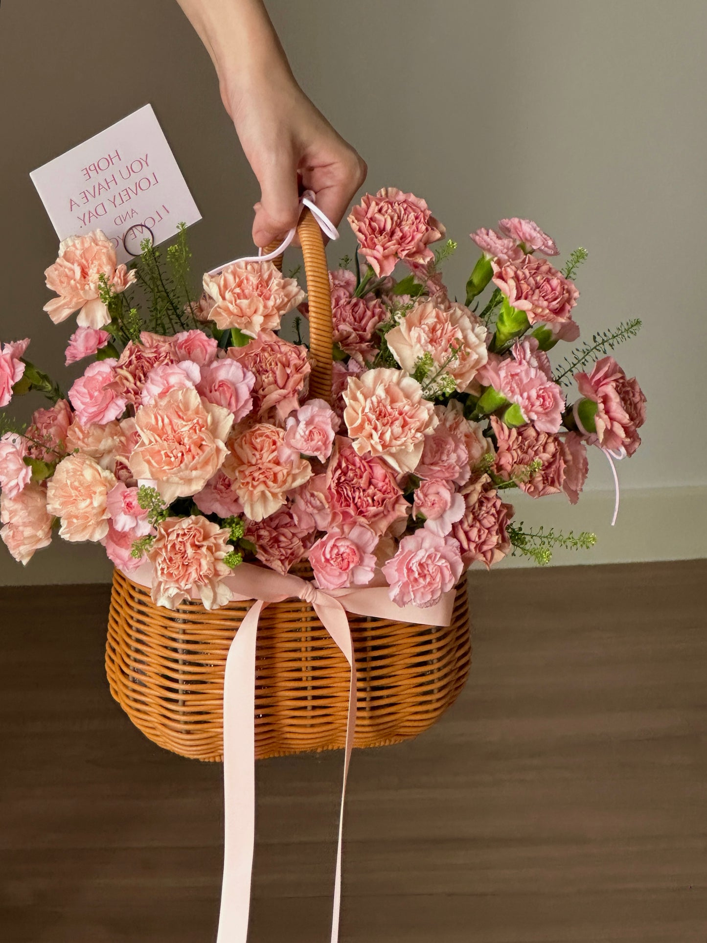 Basket of Carnation