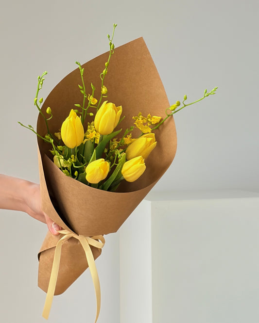 Yellow Tulips - Petite